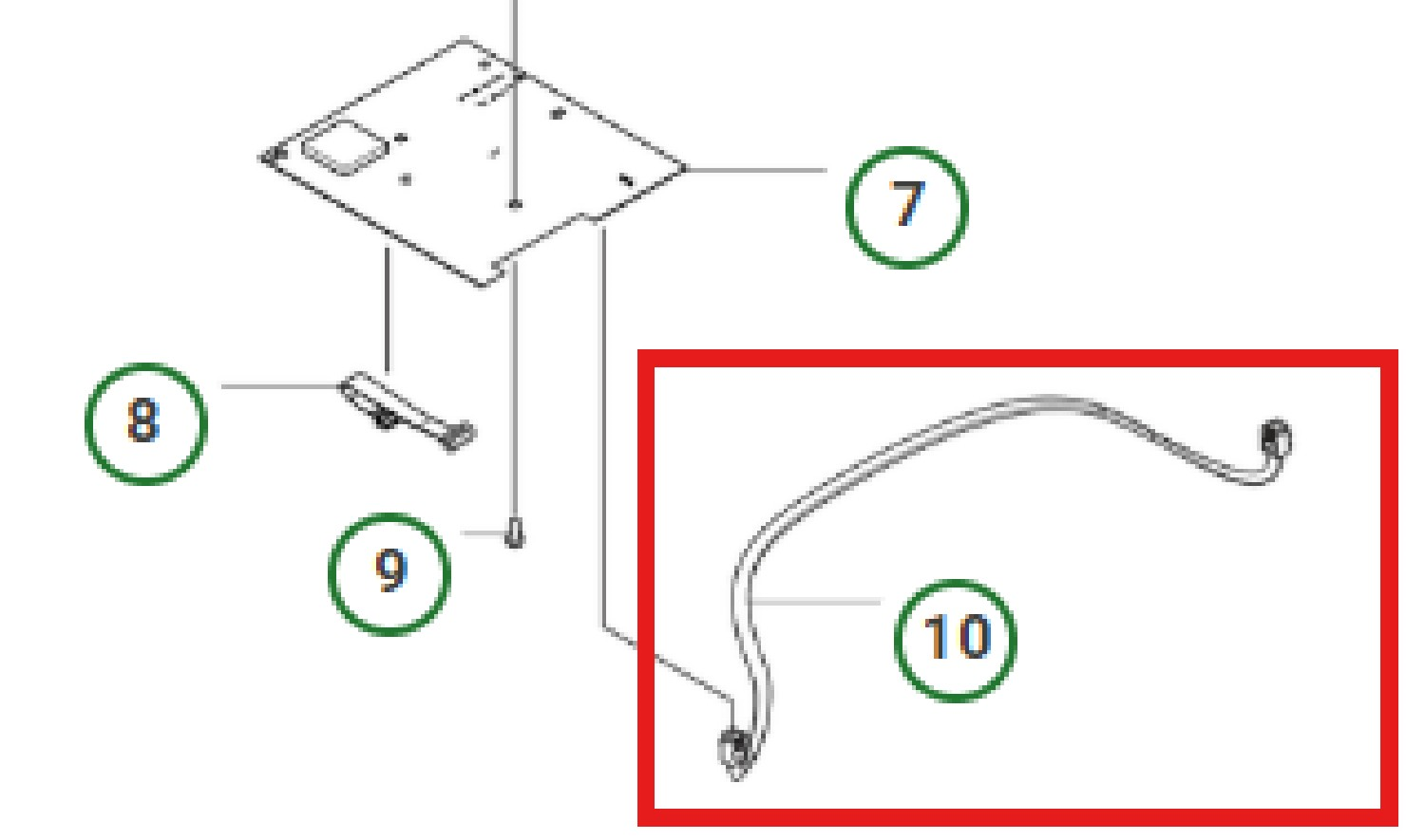 VERKABELUNG KPL. 6/6 R