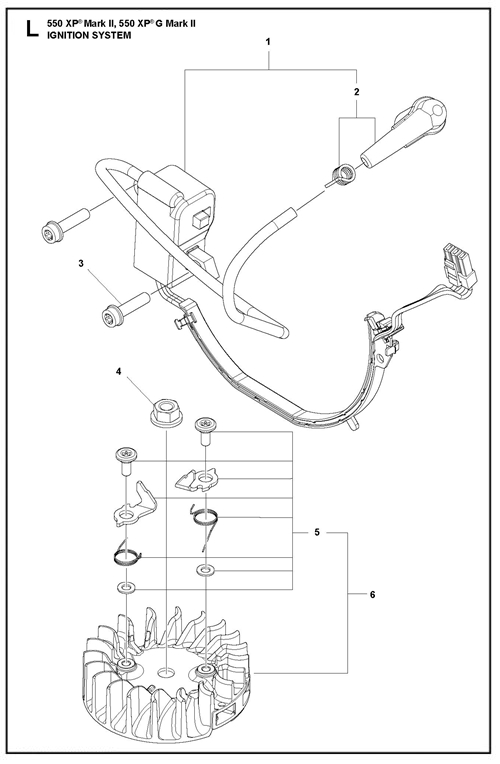 545II-550XP(G)II   [550XPGII] ZUENDANLAGE