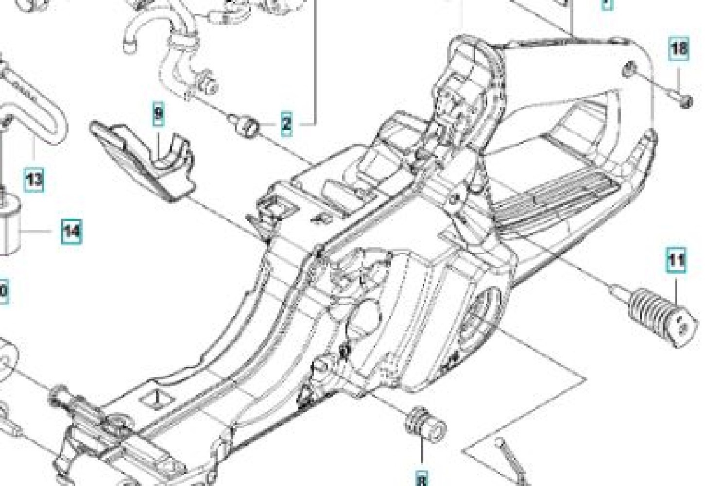 KRAFTSTOFFTANK  565 572  Husqvarna