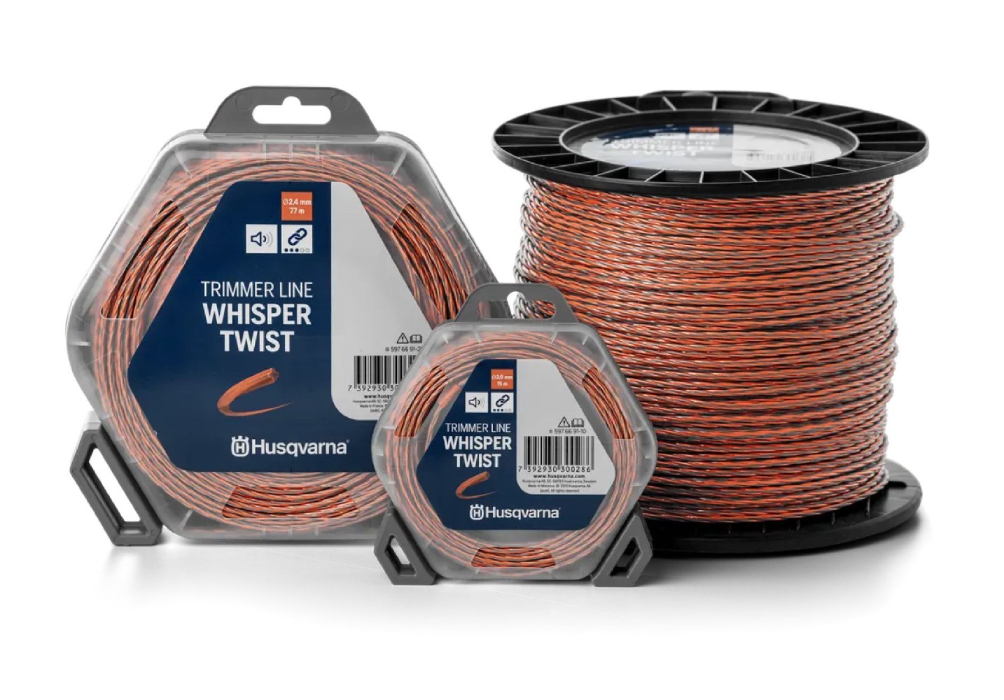 MÄHFADEN WHISPER-TWIST 3,0MM 48 M