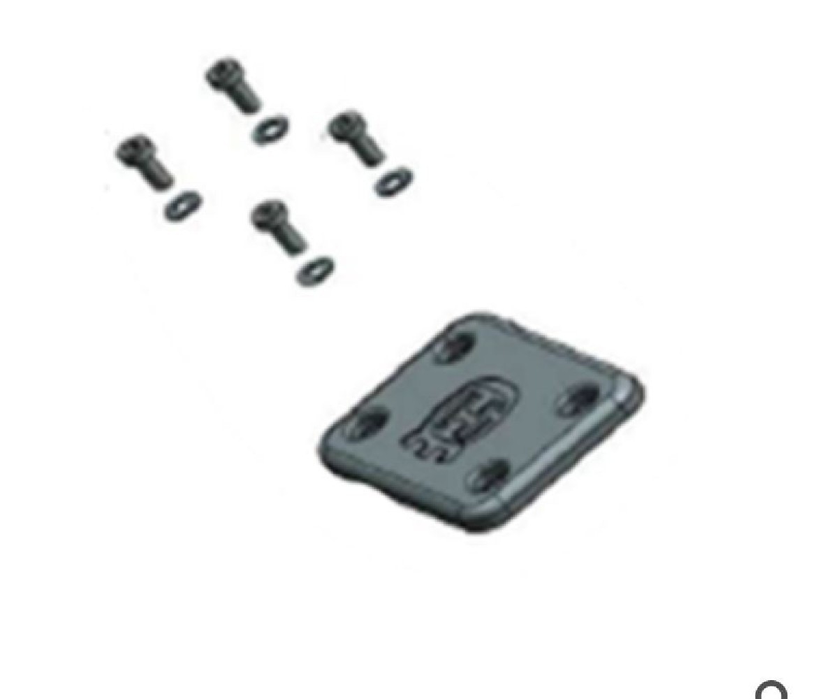 Batteriecover mit Schrauben