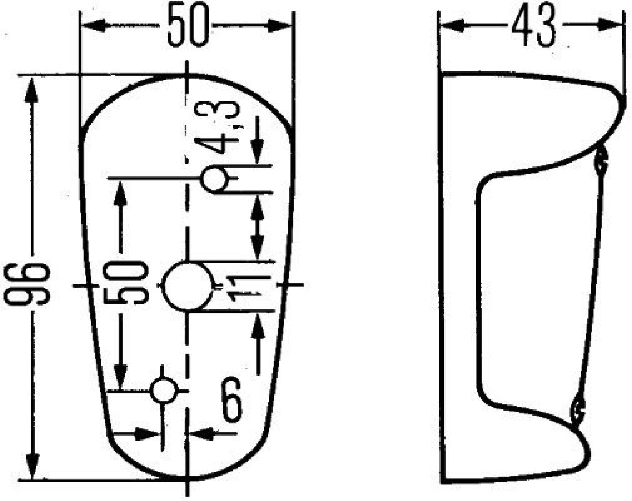 LEUCHTE BLINK HELLA n.m.L