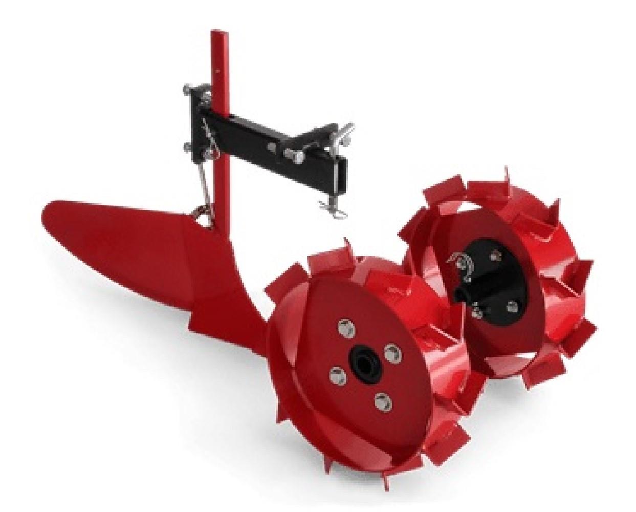 HÄUFELPFLUG MIT METALLRAD