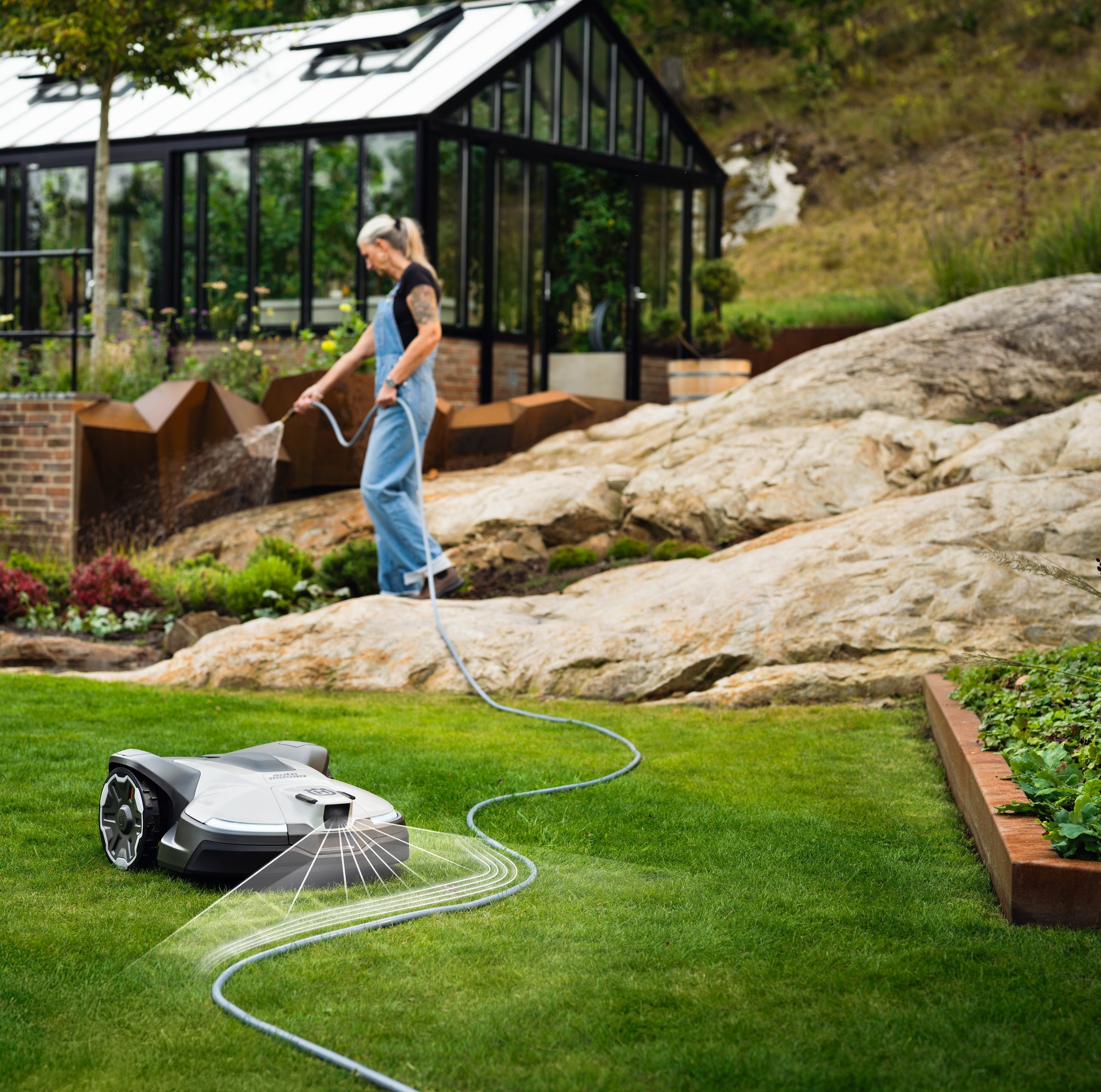 Automower von Husqvarna mit Kameraunterstützung