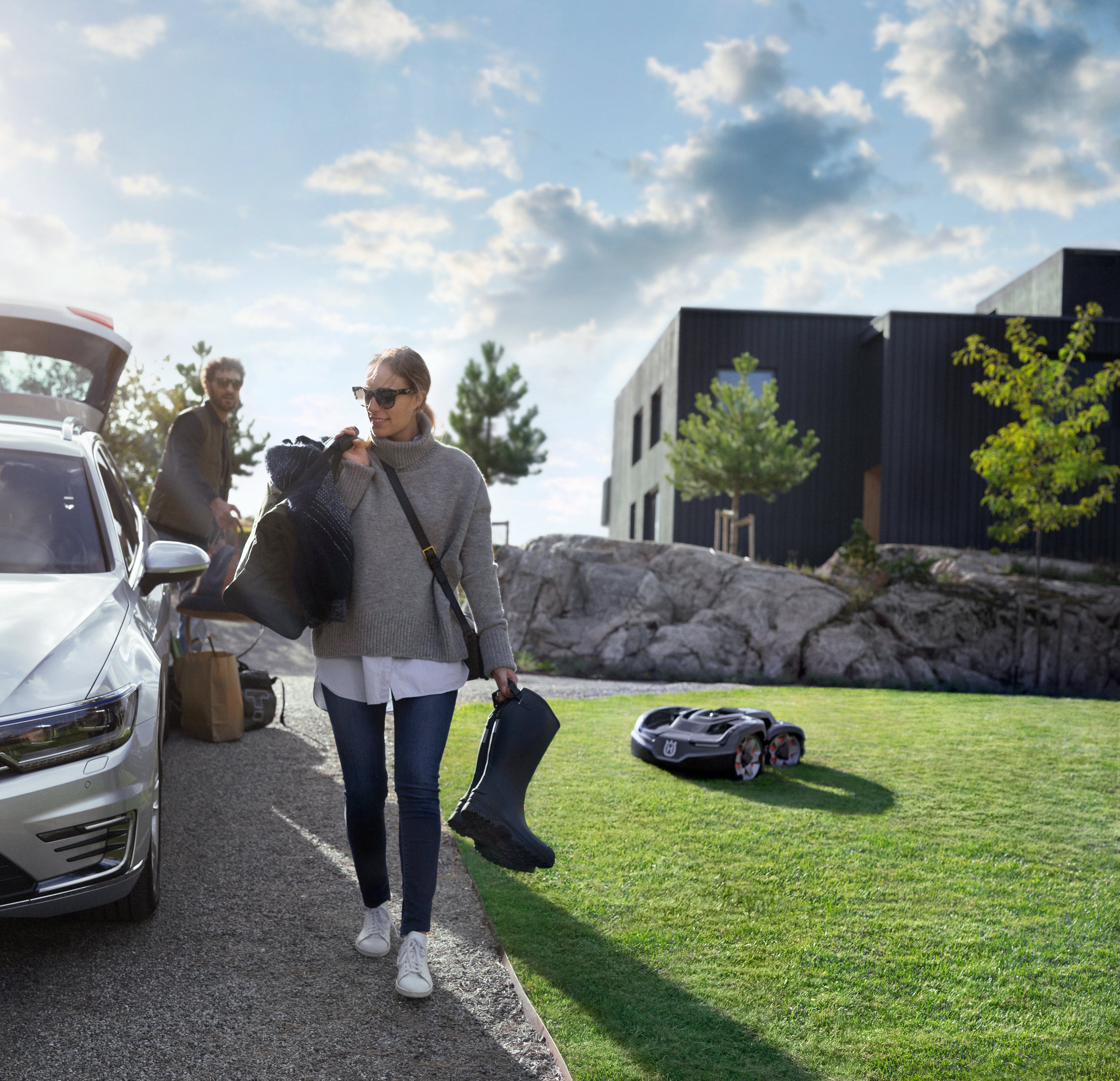 Der Allradautomower von Husqvarna 435X AWD