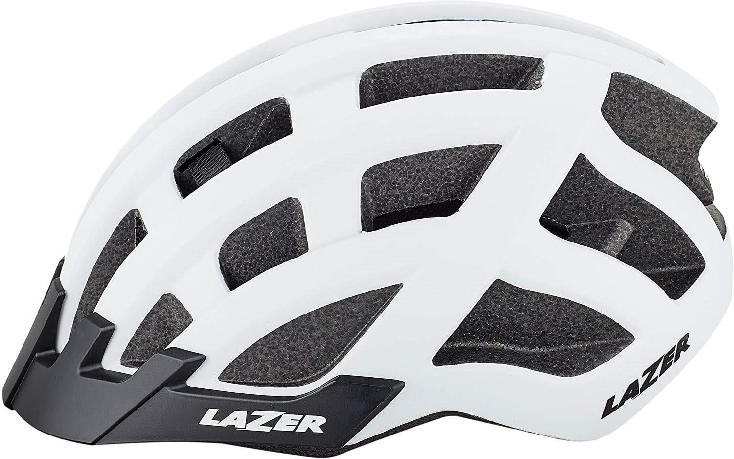Fahrradhelm LAZER Compact DLX weiß Fahrradhelm LAZER Compact DLX weiß