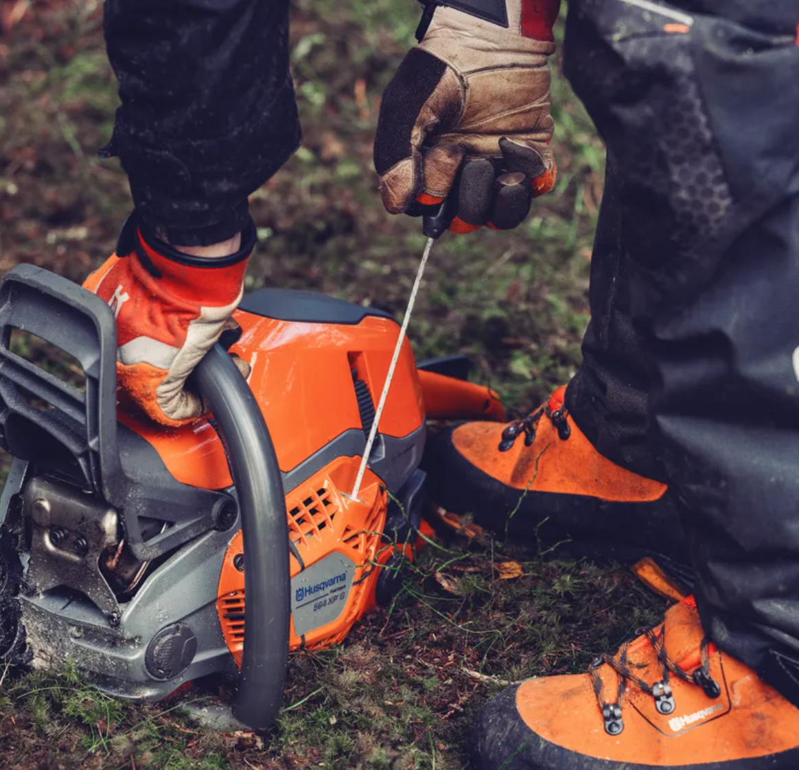 Die neue Husqvarna Motorsäge 564 XP(G) Fuel Inject