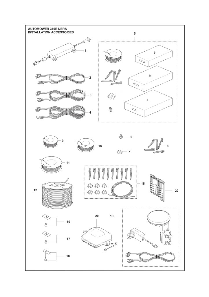 Nera310EInstallationAccessories