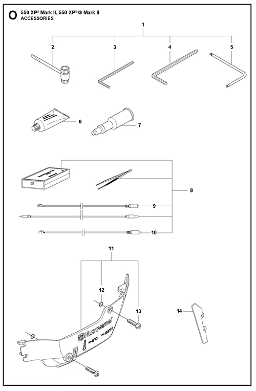 545II-550XP(G)II   [550XPGII] ZUBEHOER