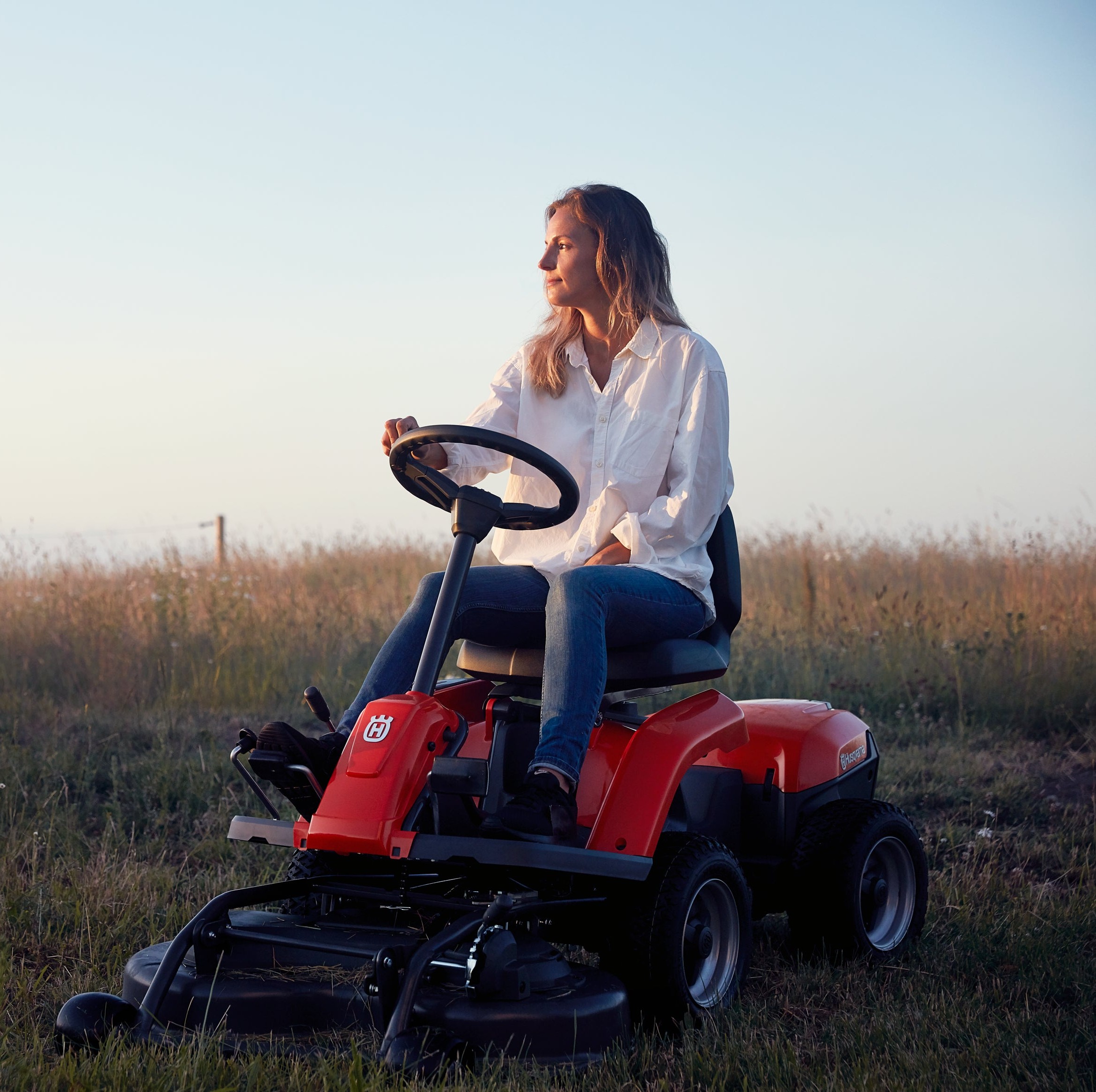 Der Husqvarna Rider im Einsatz