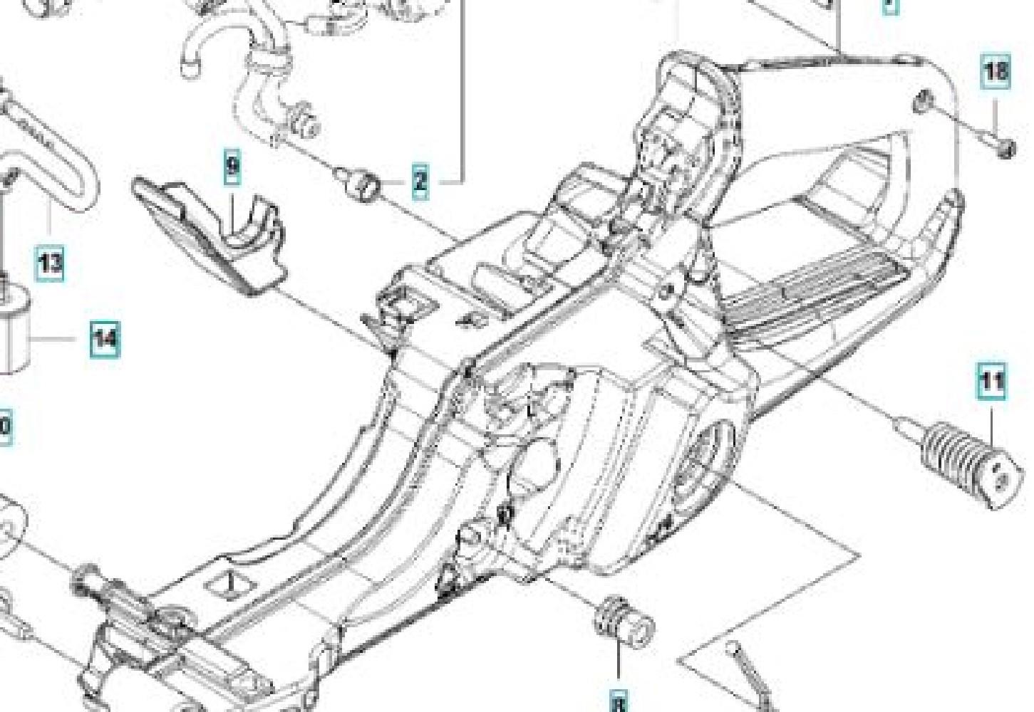 KRAFTSTOFFTANK  565 572  Husqvarna