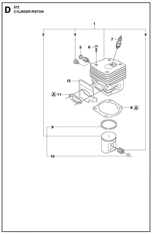 365-372XP(G)   [372XPG] ZYLINDERKOLBEN