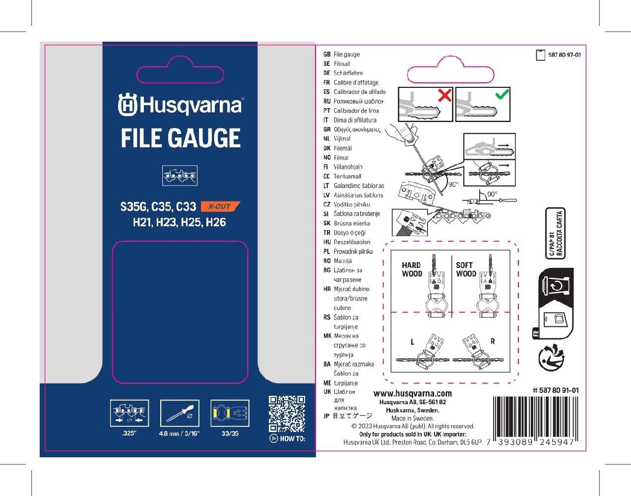 Sägekette 325x1,5x80VM X-CUT C35 HQV50cm