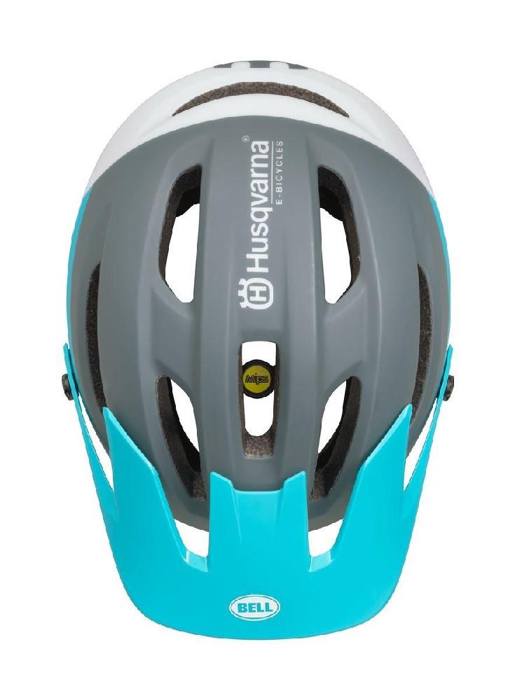 4forty MIPS Helm weiß/grau Gr.S 52-56