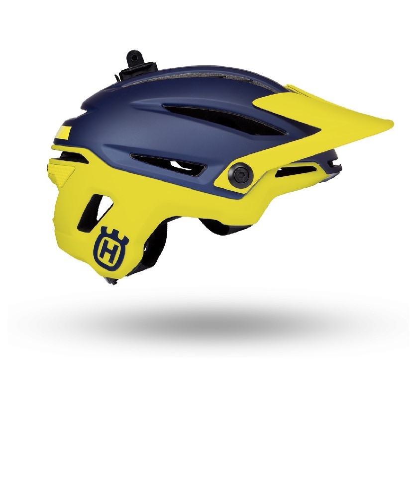 Fahrradhelm HQV blau/gelb S/52-56