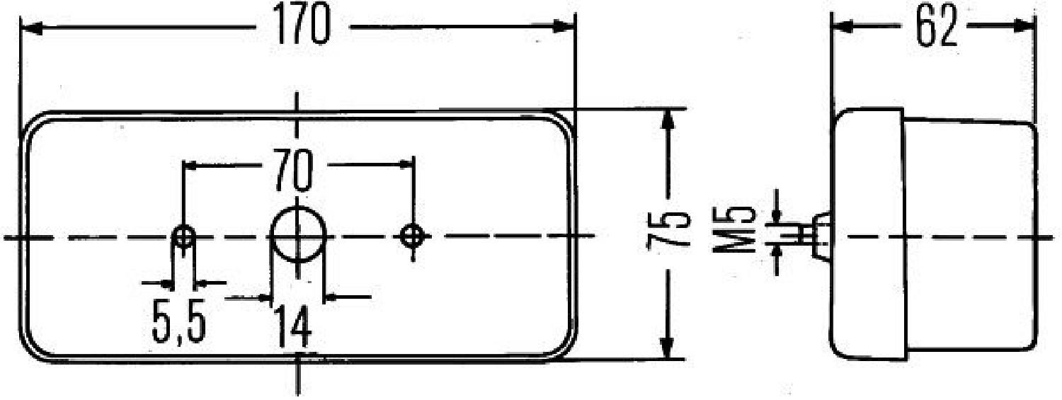 LEUCHTE BLINK POS.L+R HELLA