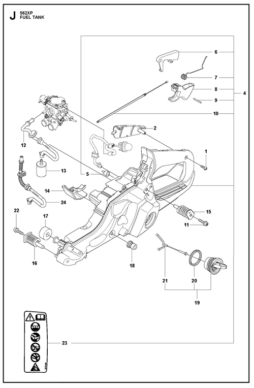 555-560XP(G)-562XP(G)   [562XPG] KRAFTSTOFFTANK