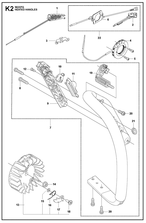 555-560XP(G)-562XP(G)   [562XPG] GRIFFHEIZUNG