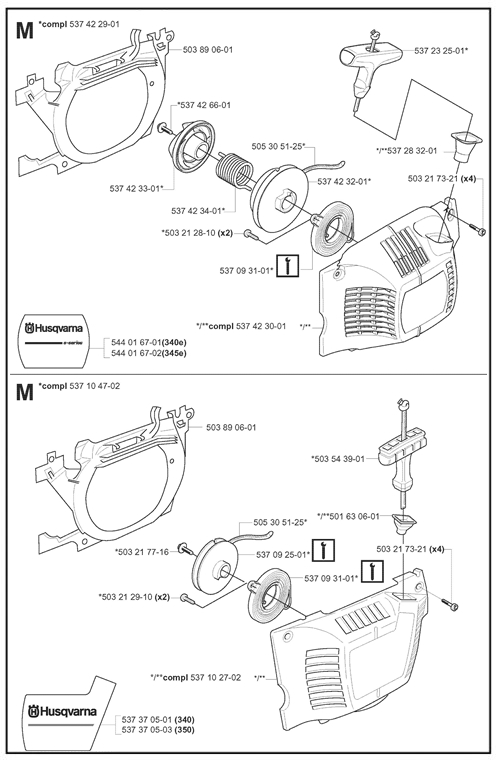 340-345-350   [350] STARTER