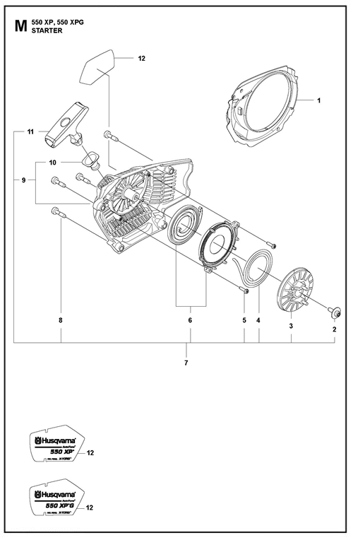 545-550XP(G)   [550XPG] STARTER