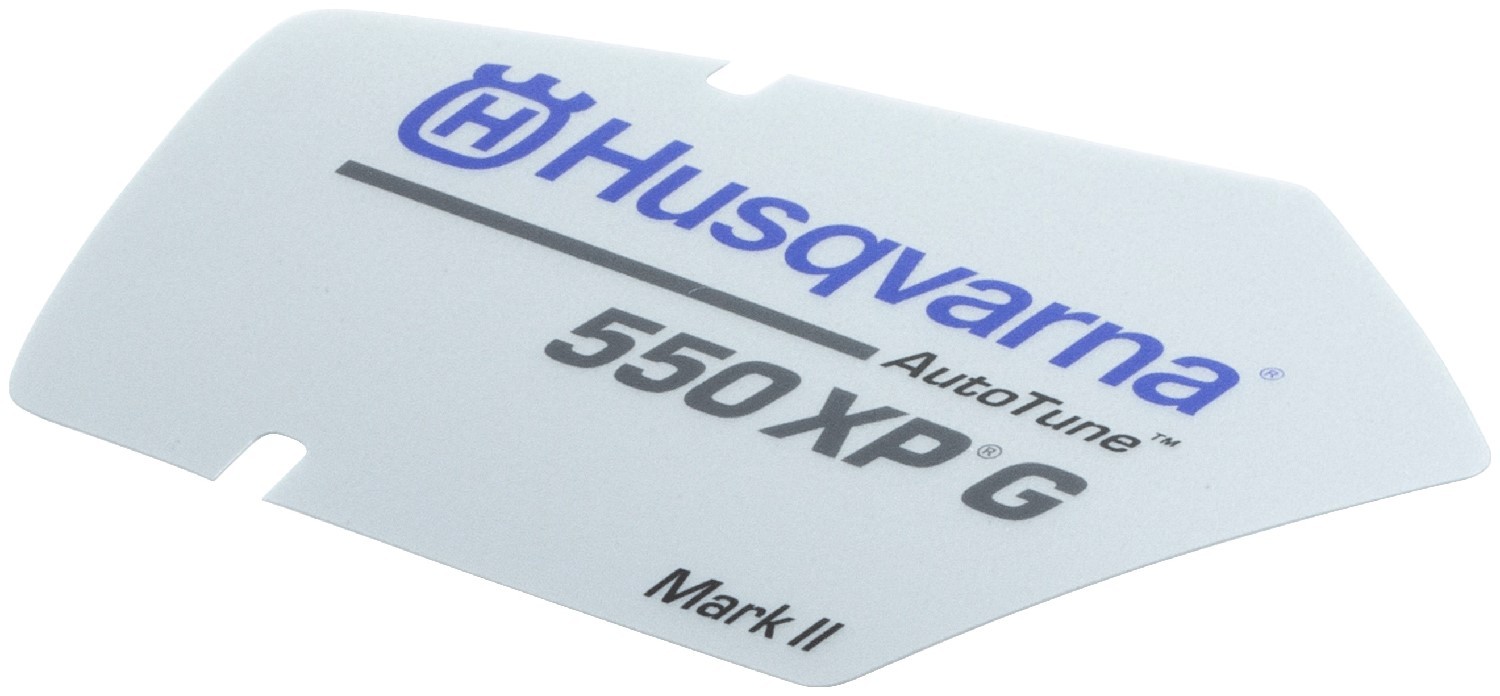 Aufkleber 550XPGII Starterdeckel